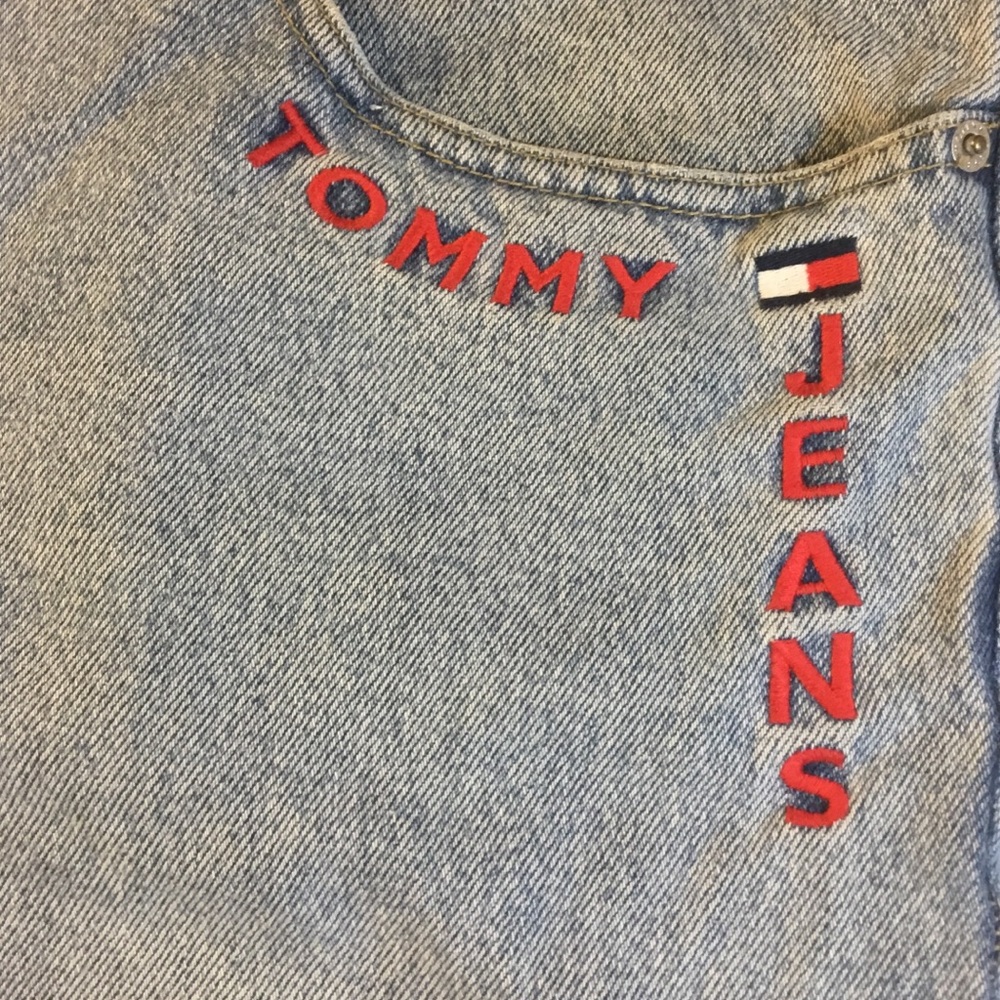 Vtg 90’s Tommy Hilfiger Jeans Pants Spell Out